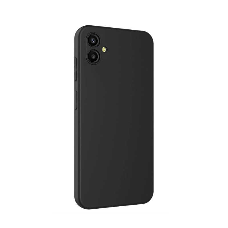 GENÉRICO CARCASA COMPATIBLE CON SAMSUNG A05 GOMA NEGRO
