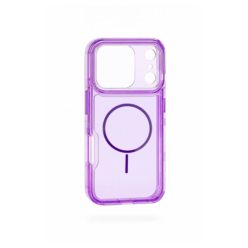 CARCASA ANTIGOLPES 360 PARA IPHONE 17 PRO MAX LILA - 1