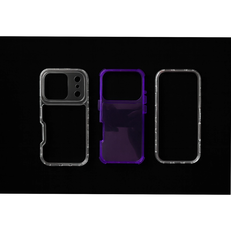 CARCASA ANTIGOLPES 360 PARA IPHONE 17 PRO LILA - 5