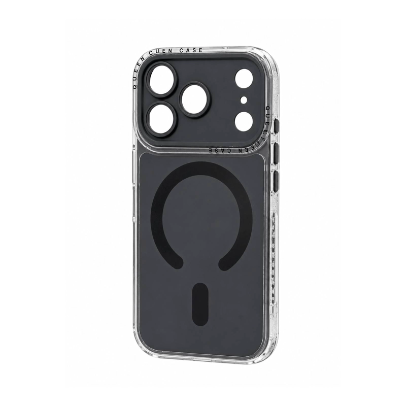 GENÉRICO CARCASA ANTIGOLPES 360 COMPATIBLE CON IPHONE 17 PRO NEGRO