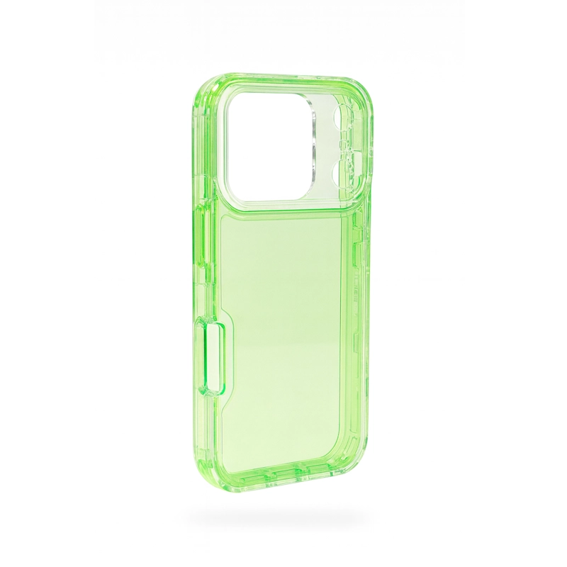 CARCASA ANTIGOLPES 360 PARA IPHONE 17 PRO MAX VERDE - 2