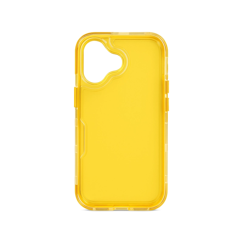 CARCASA ANTIGOLPES 360 PARA IPHONE 17 AMARILLO - 1