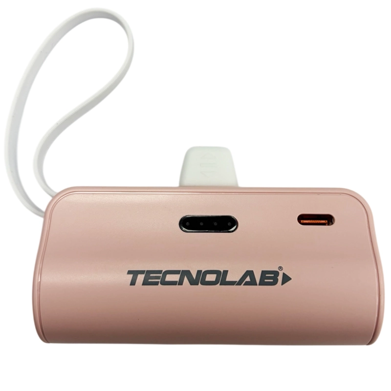 BATERIA EXTERNA POWER BANK CARGA RAPIDA 10000MAH TL778P ROSA - 2