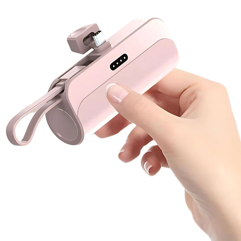 BATERIA EXTERNA POWER BANK CARGA RAPIDA 10000MAH TL778P ROSA - 3