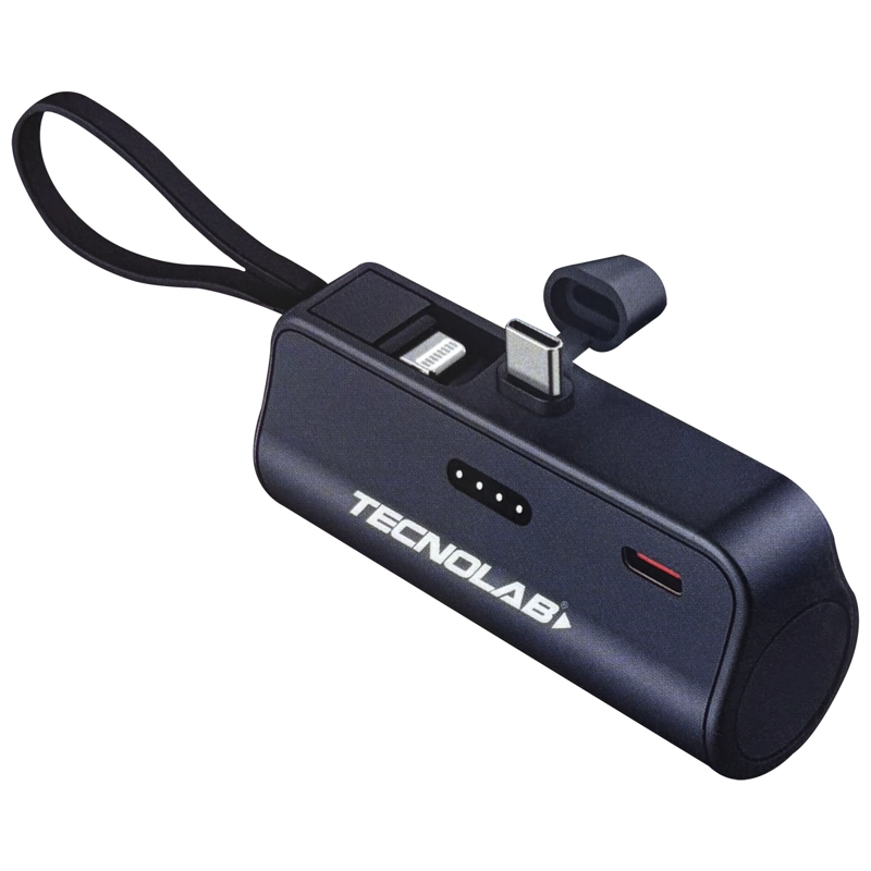 BATERIA EXTERNA POWER BANK CARGA RAPIDA 10000MAH L778N NEGRO - 1
