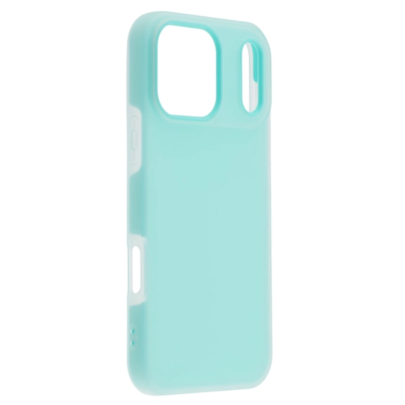 CARCASA SLIM ANTIGOLPES PARA IPHONE 17 PRO MAX TURQUESA - 2