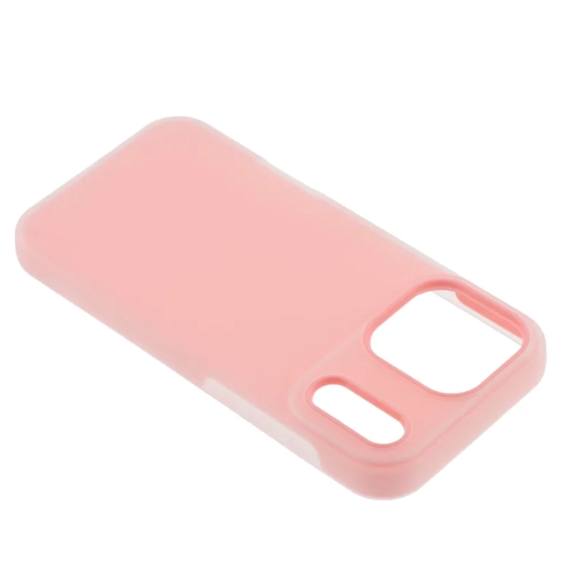 CARCASA SLIM ANTIGOLPES COMPATIBLE CON IPHONE 17 PRO ROSADO - 3