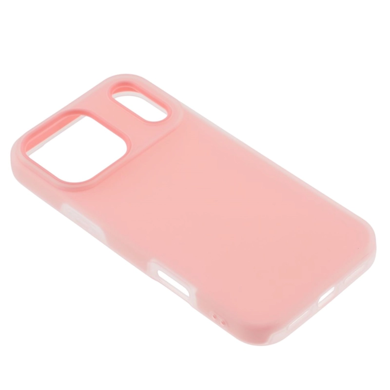 CARCASA SLIM ANTIGOLPES COMPATIBLE CON IPHONE 17 PRO ROSADO - 4