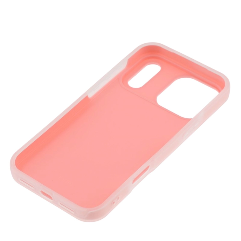 CARCASA SLIM ANTIGOLPES COMPATIBLE CON IPHONE 17 PRO ROSADO - 5