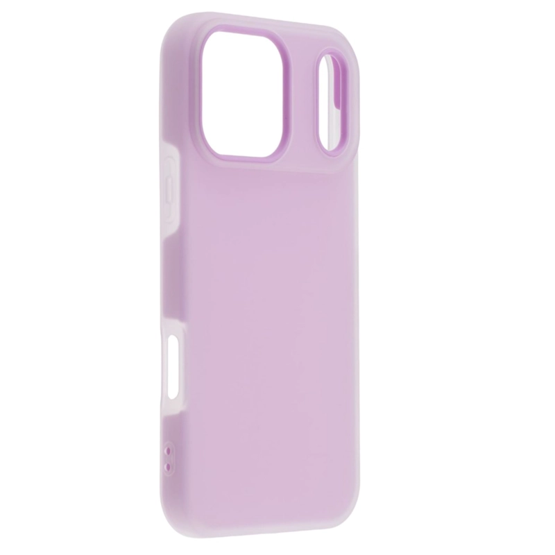 CARCASA SLIM ANTIGOLPES COMPATIBLE CON IPHONE 17 PRO LILA - 2