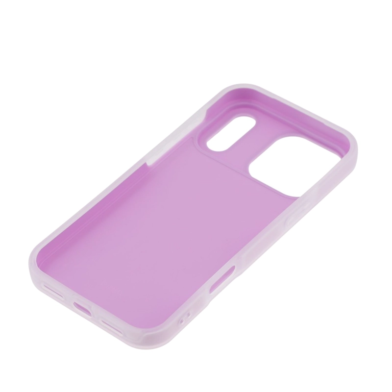 CARCASA SLIM ANTIGOLPES COMPATIBLE CON IPHONE 17 PRO LILA - 5