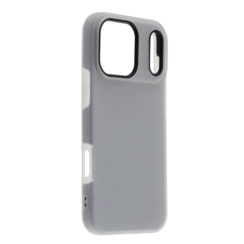 CARCASA SLIM ANTIGOLPES COMPATIBLE CON IPHONE 17 PRO NEGRO - 2