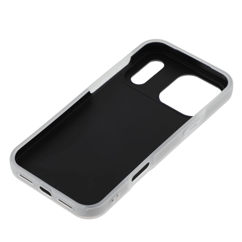 CARCASA SLIM ANTIGOLPES COMPATIBLE CON IPHONE 17 PRO NEGRO - 6