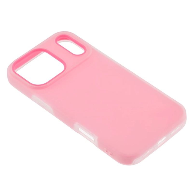 CARCASA SLIM ANTIGOLPES PARA IPHONE 17 PRO FUCSIA - 3