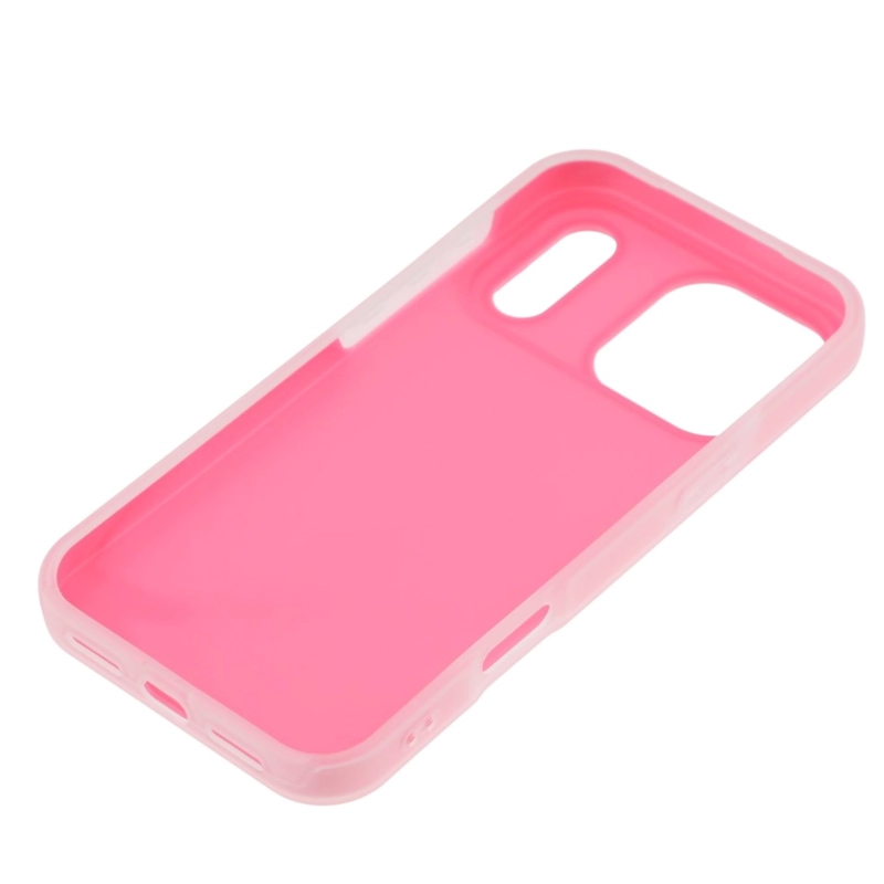 CARCASA SLIM ANTIGOLPES PARA IPHONE 17 PRO FUCSIA - 5