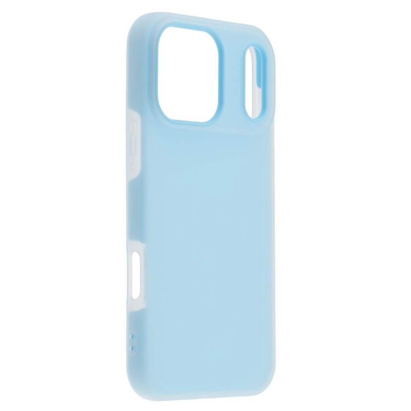 CARCASA SLIM ANTIGOLPES COMPATIBLE CON IPHONE 17 PRO CELESTE - 2