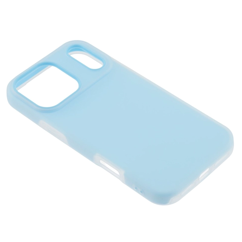 CARCASA SLIM ANTIGOLPES COMPATIBLE CON IPHONE 17 PRO CELESTE - 3