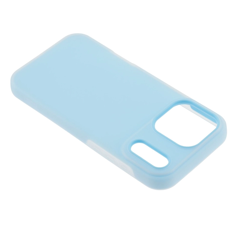 CARCASA SLIM ANTIGOLPES COMPATIBLE CON IPHONE 17 PRO CELESTE - 4