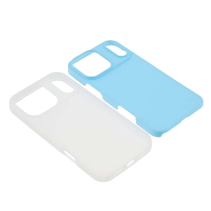 CARCASA SLIM ANTIGOLPES COMPATIBLE CON IPHONE 17 PRO CELESTE - 6