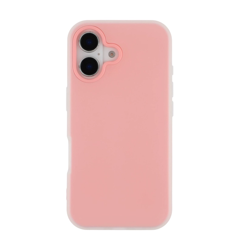 JOIGO CARCASA SLIM ANTIGOLPES PARA IPHONE 17 ROSADO