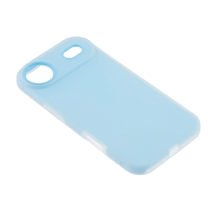 CARCASA SLIM ANTIGOLPES COMPATIBLE CON IPHONE 17 AIR CELESTE - 3