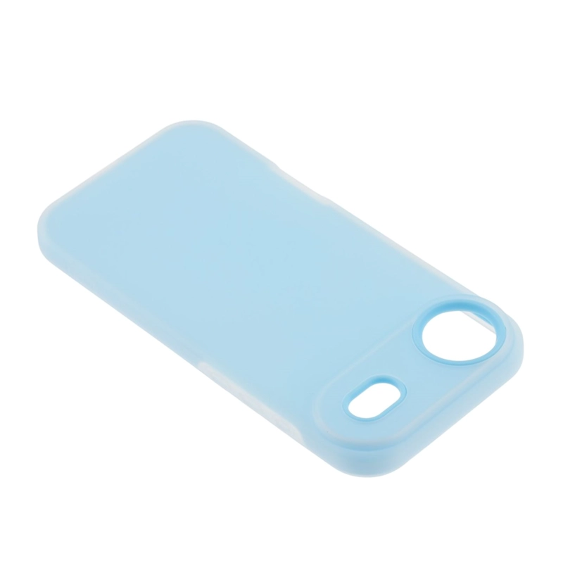 CARCASA SLIM ANTIGOLPES COMPATIBLE CON IPHONE 17 AIR CELESTE - 4