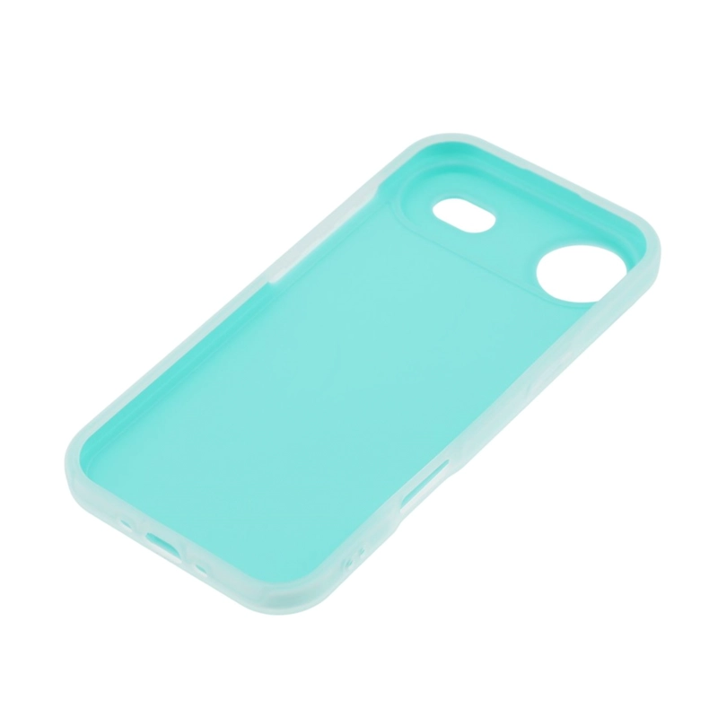CARCASA SLIM ANTIGOLPES COMPATIBLE CON IPHONE 17 AIR TURQUESA - 6
