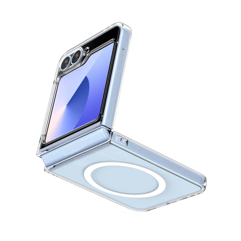 CARCASA TRANSPARENTE PARA SAMSUNG Z FLIP 6 MAGSAFE - 1