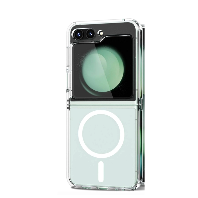 CARCASA TRANSPARENTE PARA SAMSUNG Z FLIP 6 MAGSAFE - 5
