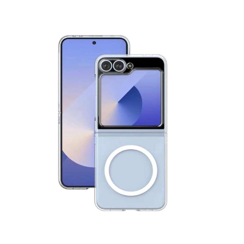 CARCASA TRANSPARENTE PARA SAMSUNG Z FLIP 7 MAGSAFE - 2