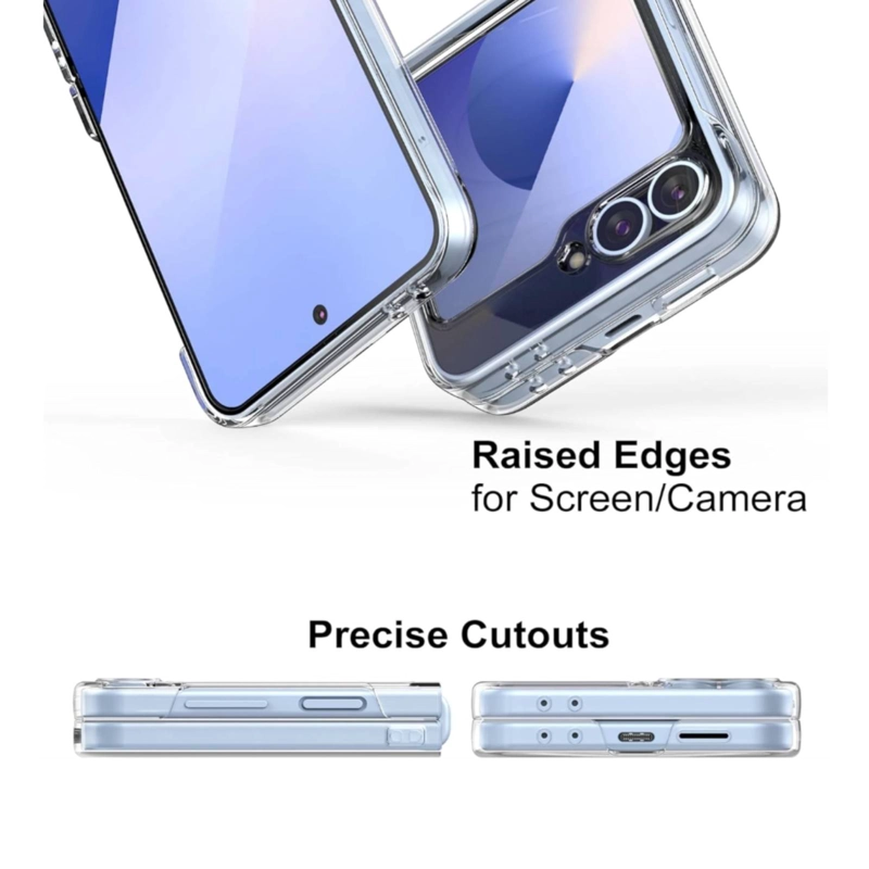 CARCASA TRANSPARENTE PARA SAMSUNG Z FLIP 7 MAGSAFE - 4