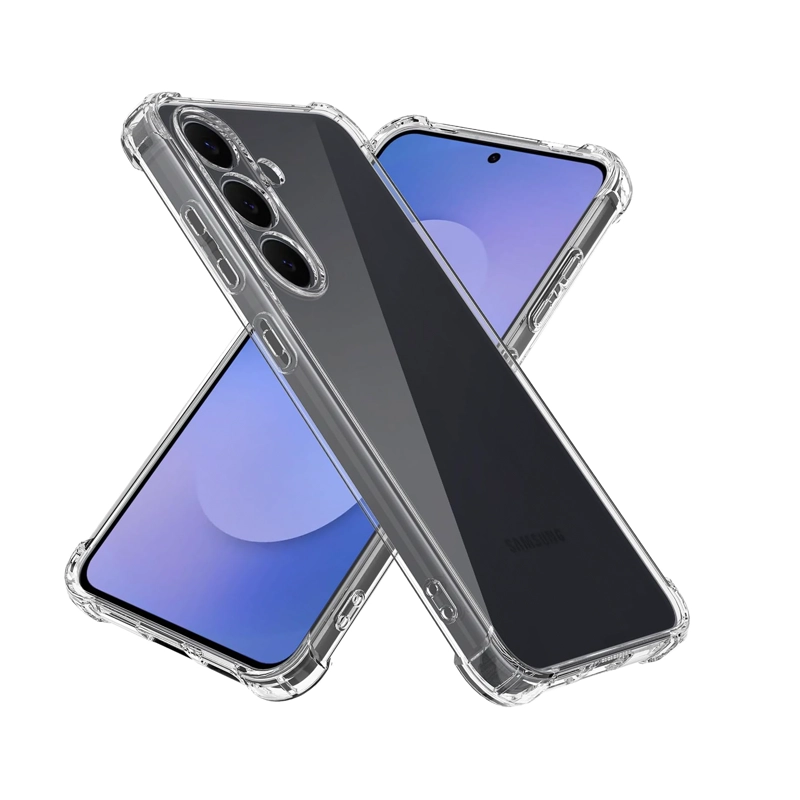 JOIGO CARCASA ANTI GOLPES TRANSPARENTE PARA SAMSUNG S25 FE