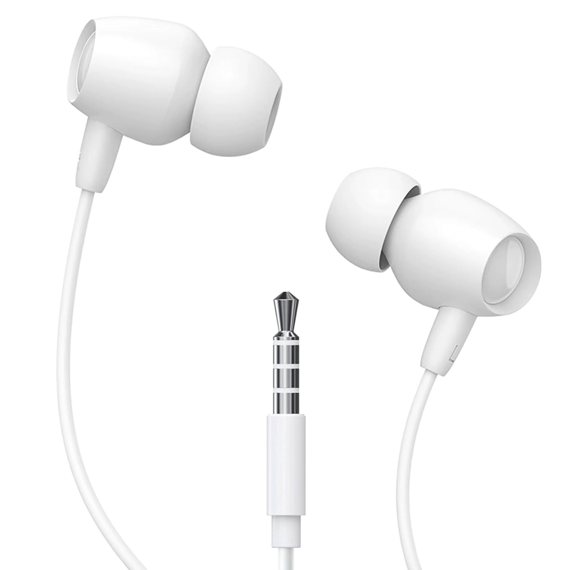 AUDIFONOS MANOS LIBRES CONEXION 3.5MM CELEBRAT FLY-1 BLANCO - 1