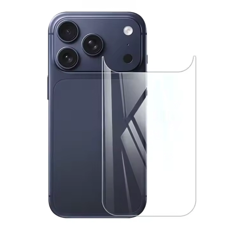 MICA DE HIDROGEL MATTE PARTE TRASERA COMPATIBLE CON IPHONE 17 PRO MAX - 4