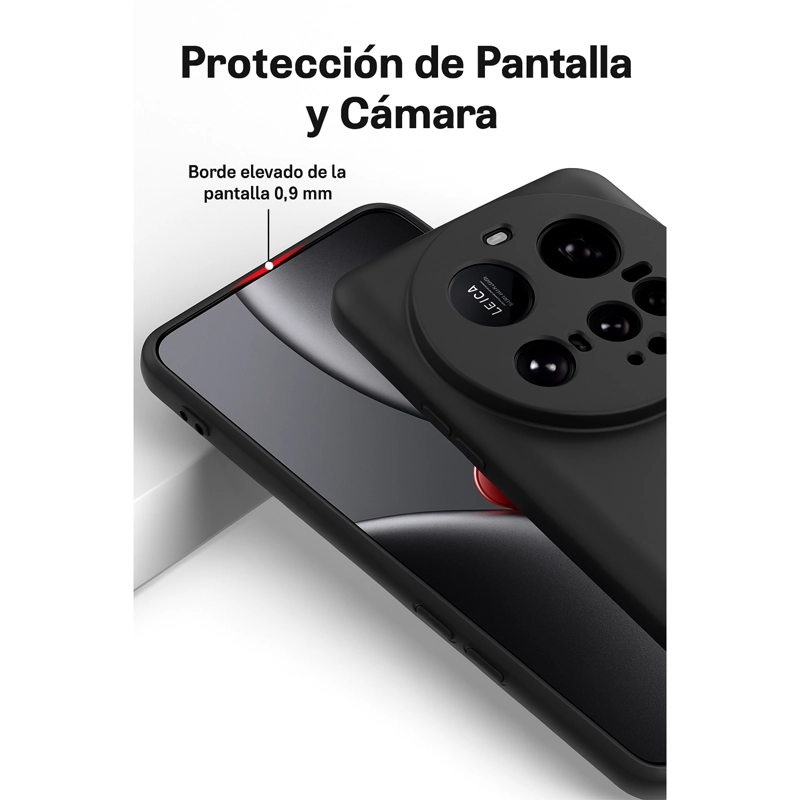CARCASA FUNDA MICA CLEAR COMPATIBLE CON XIAOMI 15 ULTRA AZUL REY - 6
