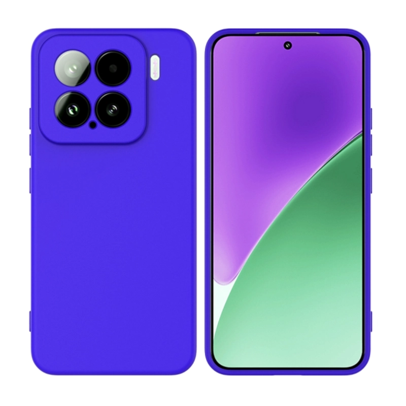 CARCASA FUNDA COMPATIBLE CON XIAOMI 15 GOMA AZUL - 1