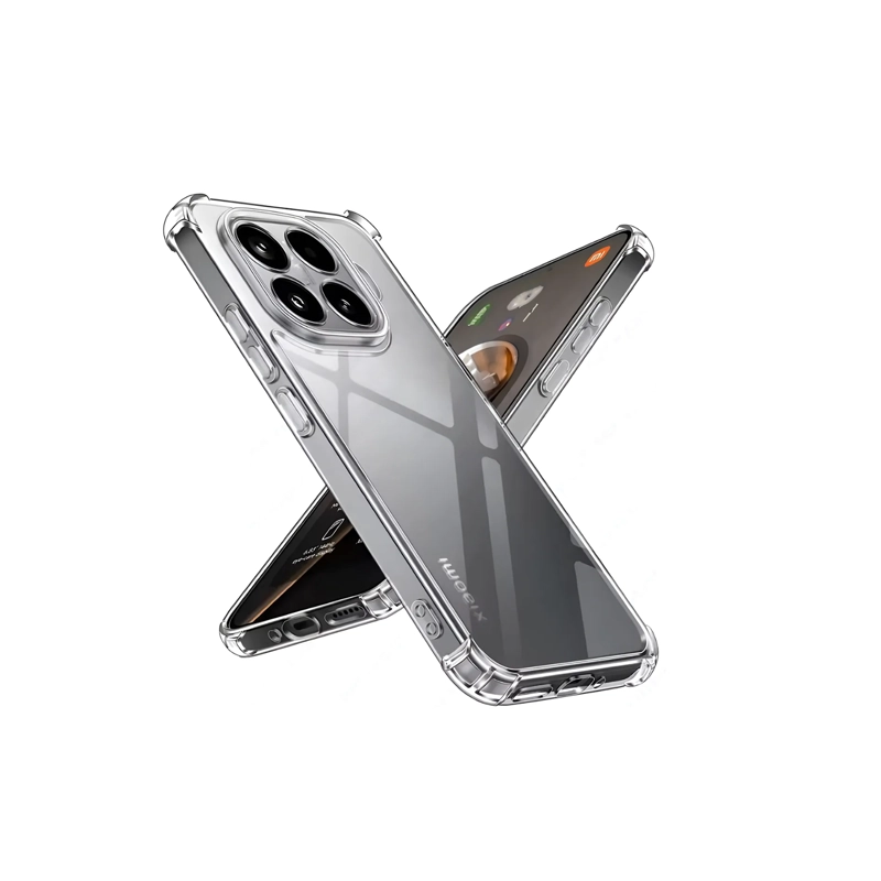 CARCASA TRANSPARENTE REFORZADA PARA XIAOMI 15 PRO - 1