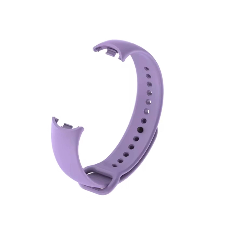 CORRES BANDA SILICONA PARA MI BAND M8 M9 M10 LILA - 1
