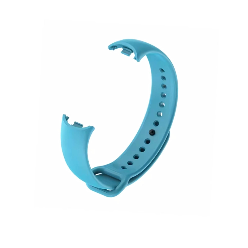 CORREA BANDA SILICONA PARA MI BAND M8 M9 M10 AZUL - 1