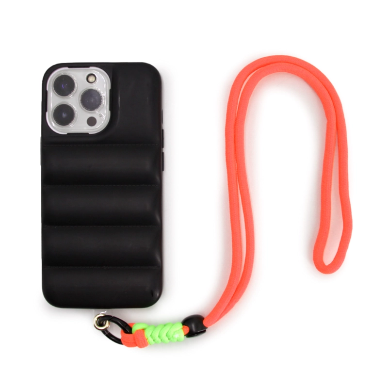 STRAP COLGANTE PARA CELULAR CORDON UNIVERSAL NARANJA - 3
