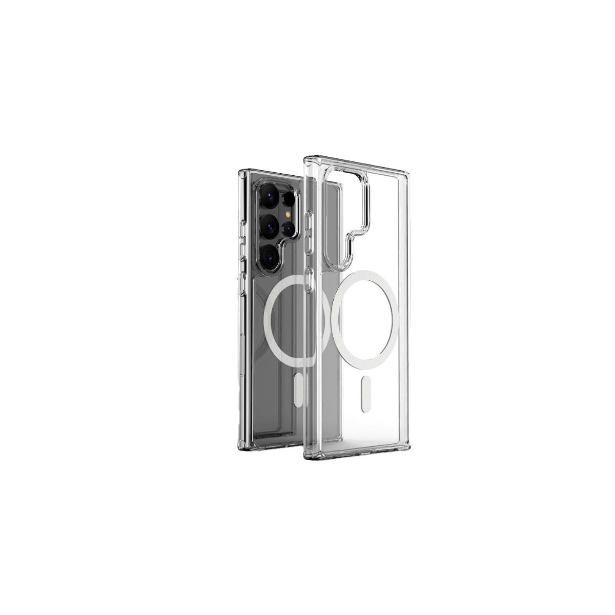 CARCASA FUNDA TRANSPARENTE PARA SAMSUNG S25 ULTRA MAGSAFE - 2