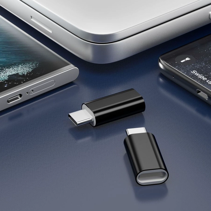 ADAPTADOR OTG PARA CARGA COMPATIBLE CON IPHONE SALIDA USB-C - 4