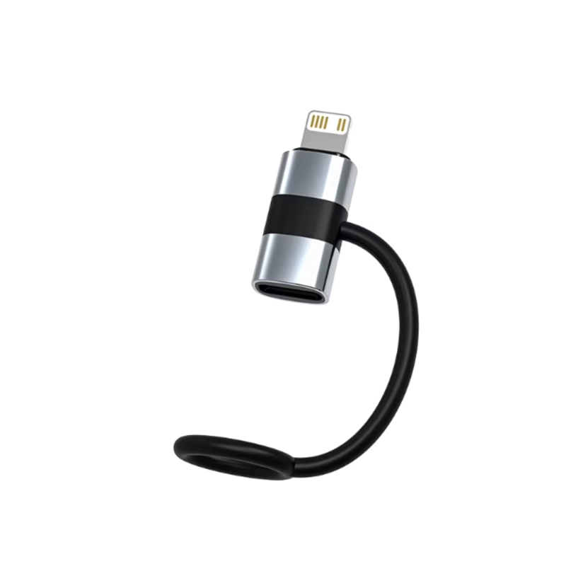 ADAPTADOR OTG PARA CARGA USB-C SALIDA COMPATIBLE CON IPHONE - 1