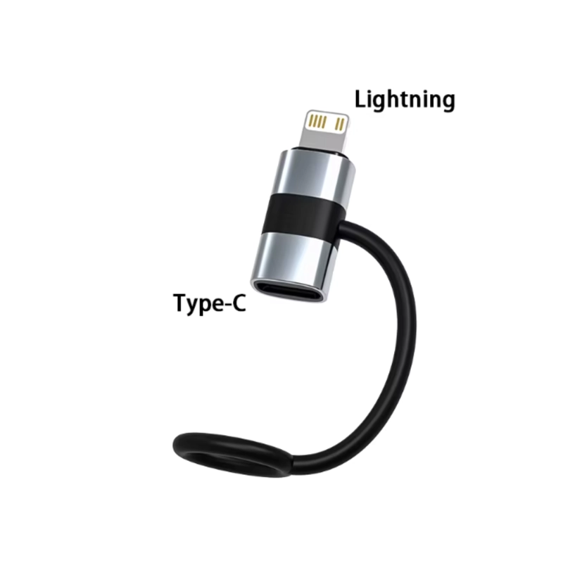 ADAPTADOR OTG PARA CARGA USB-C SALIDA COMPATIBLE CON IPHONE - 2