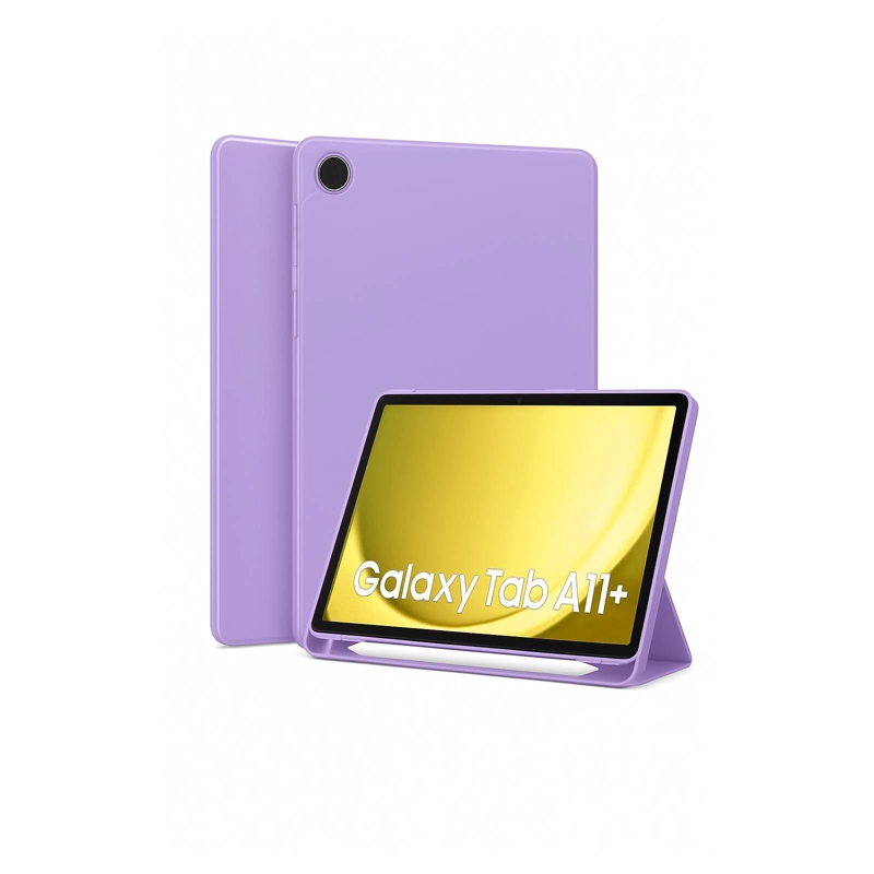 FUNDA SMART COVER PARA SAMSUNG GALAXY A11+ PLUS LILA - 1