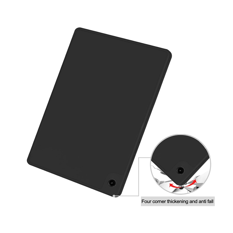 FUNDA LAMINA VIDRIO COMPATIBLE CON TABLET GALAXY SAMSUNG A11 NEGRO - 5