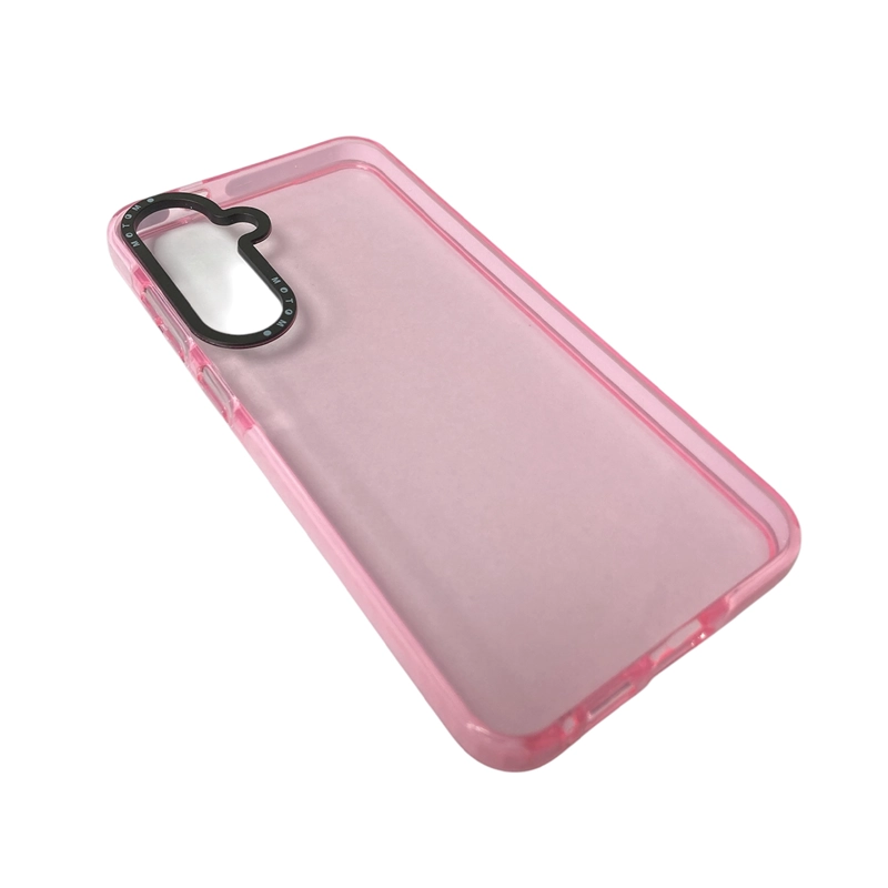 CARCASA ANTIGOLPES PARA SAMSUNG S25 FE FLUOR ROSADO - 5