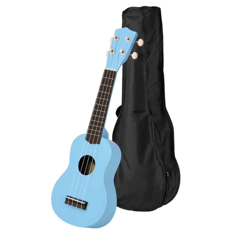 UKELELE SOPRANO 21 PULGADAS + BOLSO CELESTE - 1