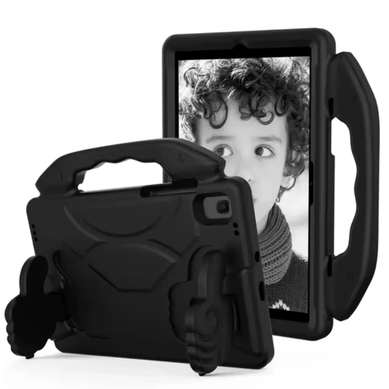 CARCASA  NIÑOS ANTIGOLPE COMPATIBLE CON TABLET SAMSUNG A11 PLUS NEGRO - 1