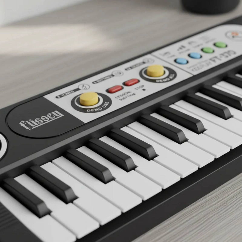 TECLADO ORGANO PIANO NIÑOS MUSICAL INFANTIL 37 TECLAS - 5
